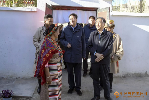汪洋西藏调研：以宗教健康发展助力地区脱贫致富